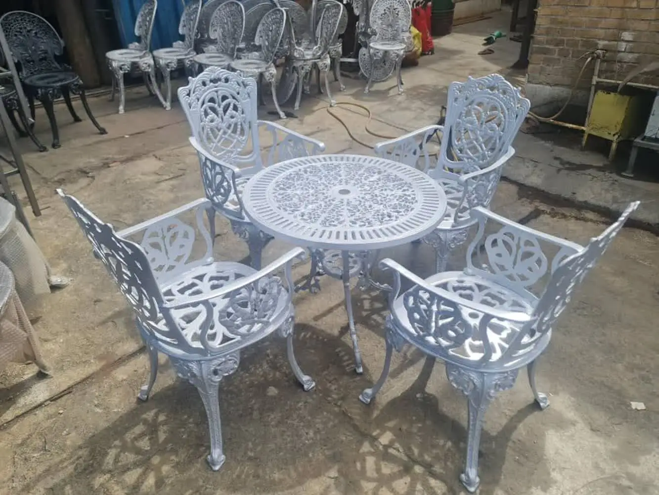 صندلی دسته دار تمام فلز صندلی دسته دار تمام فلز